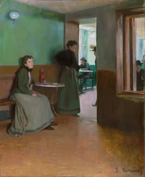 Interior of a Café